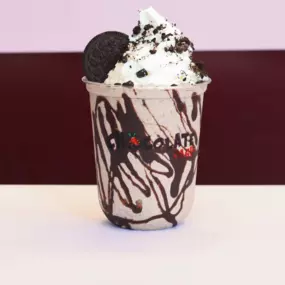 orea cookies n cream milk shake