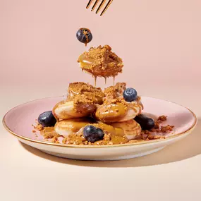 cookie butter build your own mini pancakes