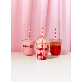 Bash Special Drinks- Pink Tea, red bull special and strawberry milkshake
