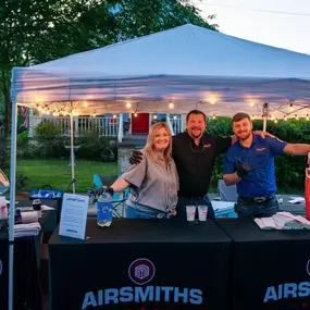 Airsmiths Booth during Trade Show