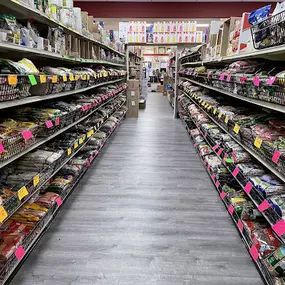Halal-certified meats and groceries