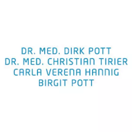 Λογότυπο από Dres. med. Dirk Pott u. Ch. Tirier,C.-V.Hannig,Birgit Pott