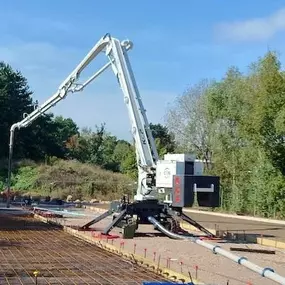 concrete boom pump