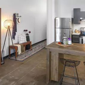 Kitchen at Honeyman Hardware Lofts