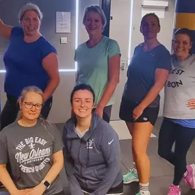 Group photo at end of workout