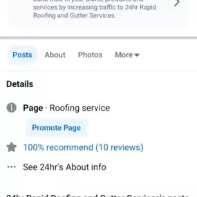 Bild von 24 Hr Rapid Roofing & Gutter Service