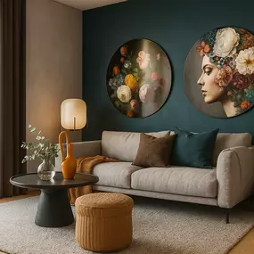 Rendering: Couch des Businessapartments Stayurban Large.