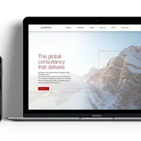 saintnicks website design for aconnect showcasing responsive consultancy branding