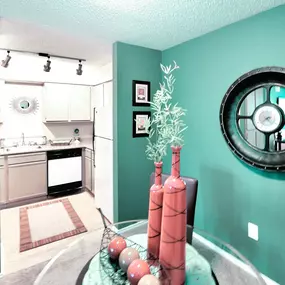 Spacious dining rooms