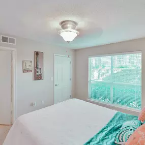 Spacious bedrooms