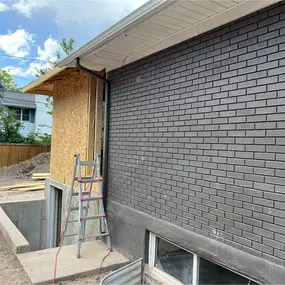 Egress door and addition