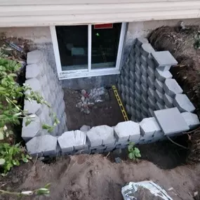 Egress window.