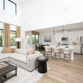 Open Concept Living Space