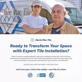 Bild von Davie Mac Tile - Weymouth, MA | Tile Installer and Design Experts