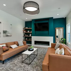 Spacious and modern living room
