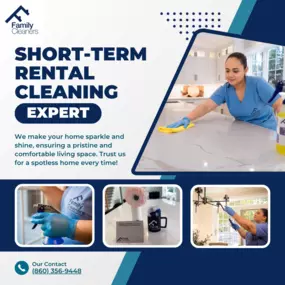 Short-Term Rental Cleaning
Hosting guests? Our Airbnb and short-term rental cleaning keeps your property guest-ready at all times. We handle bed linen changes, restock essentials, sanitize kitchens and bathrooms, and inspect the property to ensure everything is in perfect order. Serving Hartford and surrounding areas, Family Cleaners Cleaning Services helps hosts earn 5-star reviews with consistent, high-quality cleanings.
Simplify your hosting — book your rental cleaning service now.
#AirbnbCle