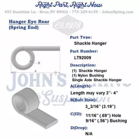 John’s Spring and Suspension