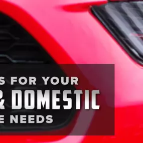 At Peachey Repair Service Inc we work on imports and domestics