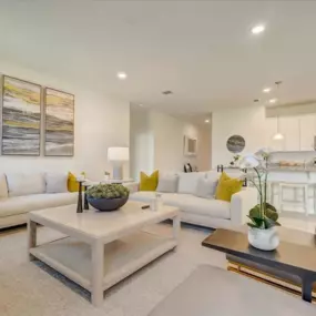 Bright and Inviting Living Spaces at Essence at Chestnut Ridge North