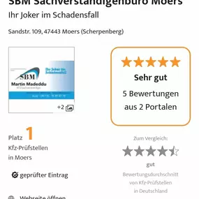 Bild von KFZ-Sachverständiger M.Madeddu SBM Sachverständigenbüro Moers