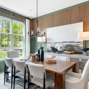 Entertain guests in the formal dining room