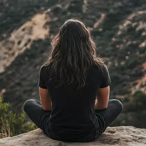 Mindfulness practice supported by Anchor Behavioral Health.