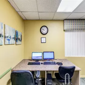Business center with internet access