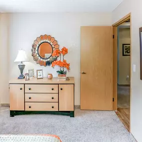 Spacious bedroom