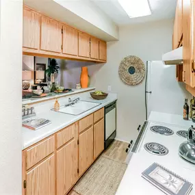 Pass through kitchen