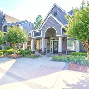 Exterior view of community clubhouse
