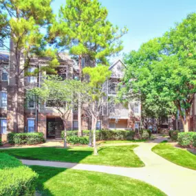 Outdoor walking paths