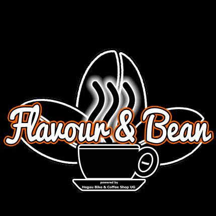 Logo from Flavour & Bean - powered by Hegau Bike & Coffee Shop UG