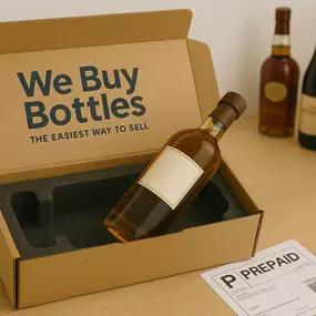 We Buy Bottles buys premium bourbons and more. Prepaid shipping labels are sent to customers for convienence.