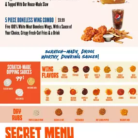 Bild von Atomic Wings - BedStuy