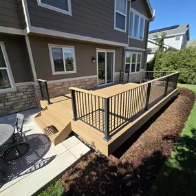 Completed deck in Longmont, CO