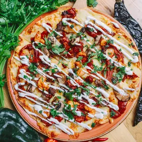 Shrimp quesadilla