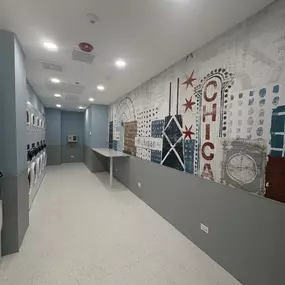 Laundry Room at The Nest at Lincoln Park West, Chicago, IL