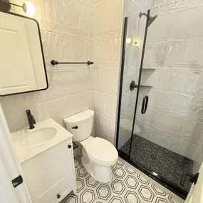 Modern Bathroom at The Nest at Lincoln Park West, Illinois, 60614