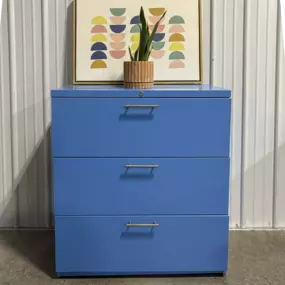Herman Miller Filing Cabinet in Lateral Three Drawer