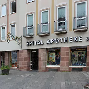 Aussenansicht der Spital-Apotheke