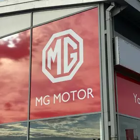Evans Halshaw MG York Signage