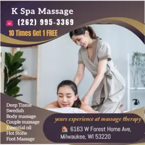 Massage is becoming more popular as people now understand the 
benefits of a regular massage session to their health and well-being.