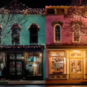 2025 Commercial Business Christmas lighting installation