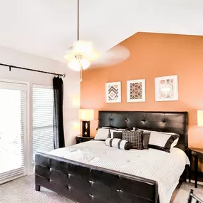 Vaulted Ceilings in Master bedroom