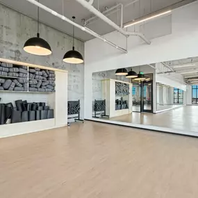 Yoga and fitness studio