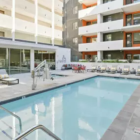 Outdoor swimming pool