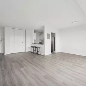 A Spacious Room With Natural Light