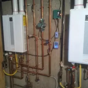 Wall-hung on-demand water heater