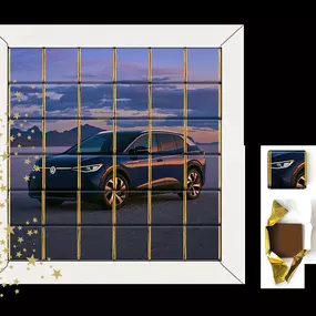 Schokopuzzle, Memory  auf 36 Schokoladen