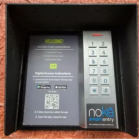 Keypad - Extra Space Storage at 187 E Sunnyoaks Ave, Campbell, CA 95008